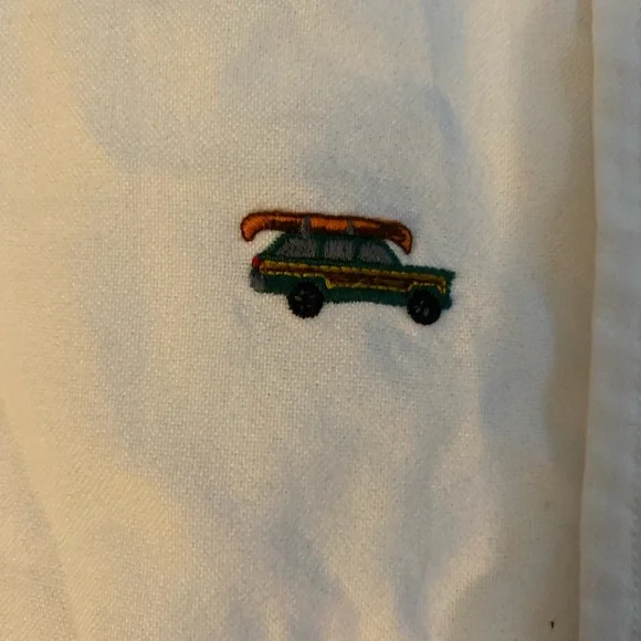 Ralph Lauren Mens NWT 3xl Short Sleeved Shirt With Stylized Embroidery - Picture 3 of 6